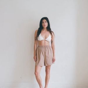Ozma Loie Short, Regen Silk Noil, Conch